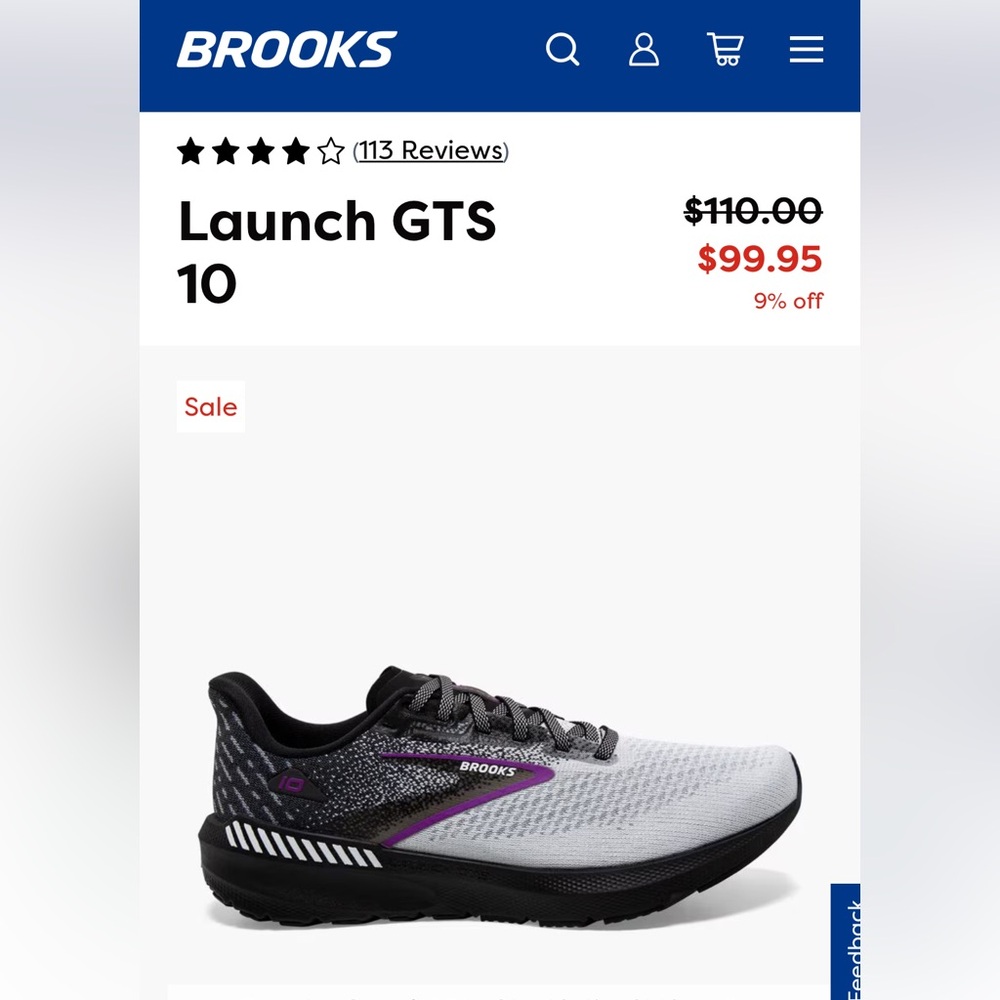 Launch GTS 10 Brooks
